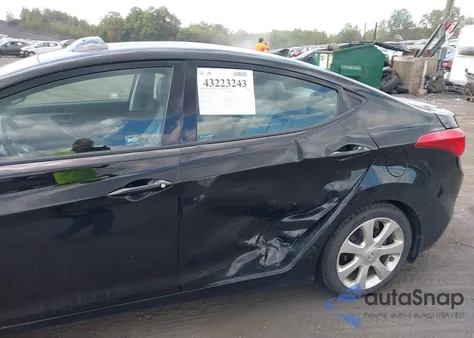 2013 Hyundai Elantra Limited из США, поврежденный, VIN 5NPDH4AE3DH355751